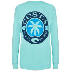 Costa Del Mar BONITA LADIES LS Women Chalky Mint Apparel JD4ZT954