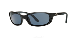 Costa Del Mar BRINE READERS Men Matte Black Sunglasses JD4ZT308