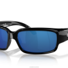 Costa Del Mar CABALLITO Men Shiny Black Sunglasses JD4ZT29