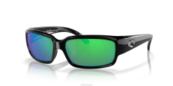 Costa Del Mar CABALLITO Men Shiny Black Sunglasses JD4ZT30