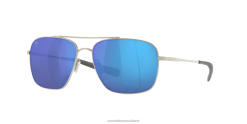 Costa Del Mar CANAVERAL Men Palladium Sunglasses JD4ZT103