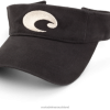 Costa Del Mar COTTON VISOR Unisex Black Accessory JD4ZT734