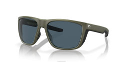 Costa Del Mar FERG Men Moss Metallic Sunglasses JD4ZT180