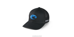 Costa Del Mar FLEX FIT LOGO TRUCKER Unisex Black Accessory JD4ZT708