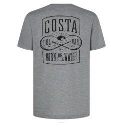 Costa Del Mar FURY Men Heather Gray Apparel JD4ZT526