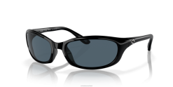Costa Del Mar HARPOON Men Shiny Black Sunglasses JD4ZT229