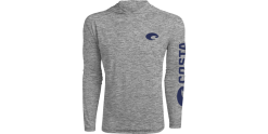 Costa Del Mar HOODED TECHNICAL Men Heather Gray Apparel JD4ZT444