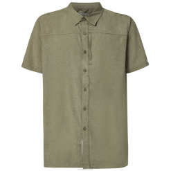 Costa Del Mar HYBRID TECH BUTTON DOWN Men Moss Green Heather Apparel JD4ZT465