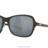 Costa Del Mar KARE Women Shiny Black Mint Logo Sunglasses JD4ZT904