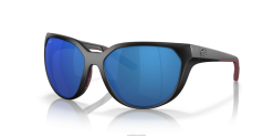 Costa Del Mar MAYFLY Women Matte Black Sunglasses JD4ZT929