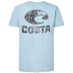 Costa Del Mar MOSSY OAK COSTAL SS Men Light Blue Apparel JD4ZT522