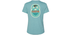 Costa Del Mar PALM HUGGER F Women Heather Blue Lagoon Apparel JD4ZT951