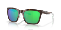 Costa Del Mar PANGA Women Shiny Tortoise/White/Seafoam Crystal Sunglasses JD4ZT882