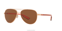 Costa Del Mar PELI Men Shiny Rose Gold Sunglasses JD4ZT58