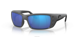 Costa Del Mar PERMIT Men Matte Gray Sunglasses JD4ZT216