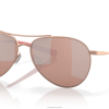 Costa Del Mar PIPER Men Satin Rose Gold Sunglasses JD4ZT101