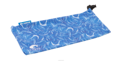 Costa Del Mar RECYCLED MICROFIBER POUCH Unisex Vintage Fish Blue Accessory JD4ZT798