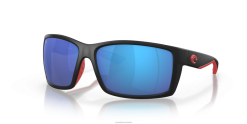 Costa Del Mar REEFTON Men Race Black Sunglasses JD4ZT149