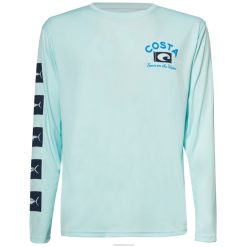 Costa Del Mar TECH BANNER LS Men Mint Apparel JD4ZT449