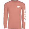 Costa Del Mar TECHNICAL CREW Men Salmon Apparel JD4ZT437