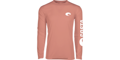 Costa Del Mar TECHNICAL CREW Men Salmon Apparel JD4ZT437
