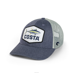 Costa Del Mar TOPO TUNA TRUCKER Unisex Navy Accessory JD4ZT714