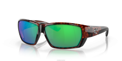 Costa Del Mar TUNA ALLEY Men Tortoise Sunglasses JD4ZT131