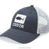Costa Del Mar TUNA WAVES TRUCKER Unisex Navy Accessory JD4ZT721