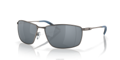 Costa Del Mar TURRET Men Matte Dark Gunmetal Sunglasses JD4ZT106