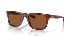 Costa Del Mar TYBEE Men Tortoise Sunglasses JD4ZT62