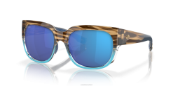 Costa Del Mar WATERWOMAN Women Shiny Wahoo Sunglasses JD4ZT916